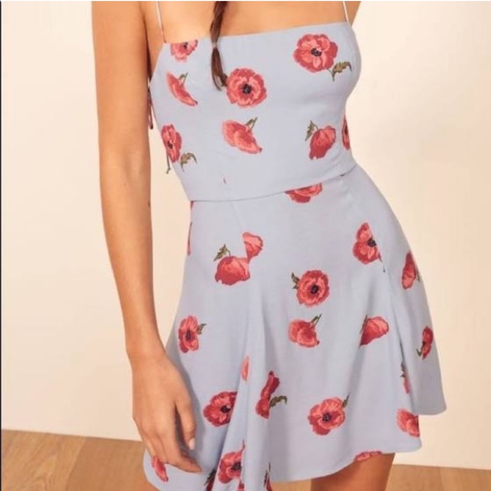 Reformation Sarah Mini Dress